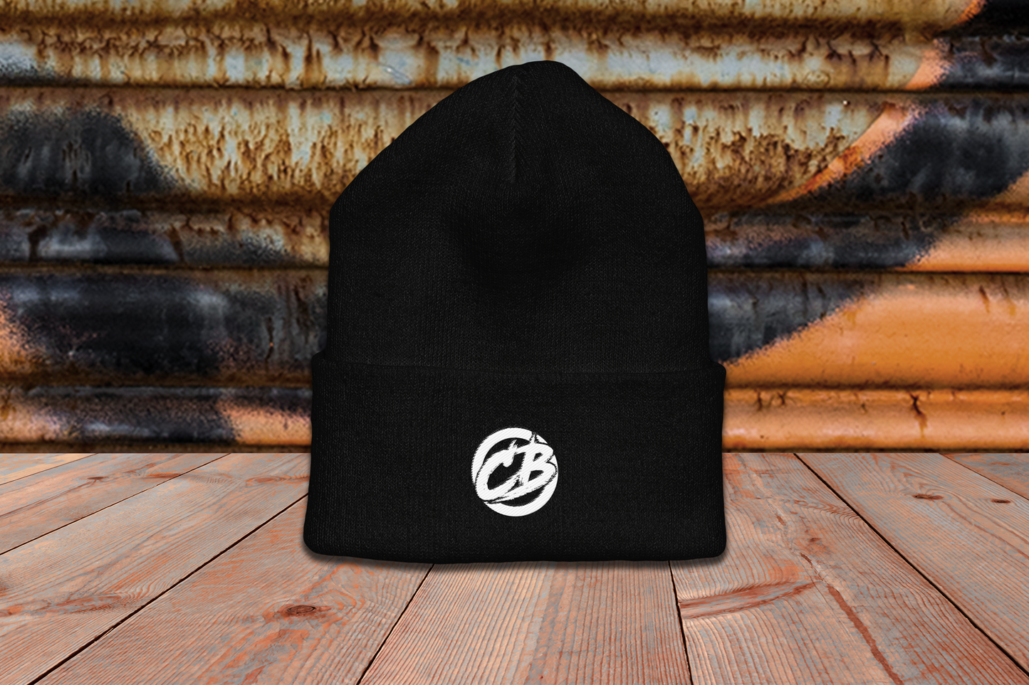 the classic Beanie - mit Stick (grey)