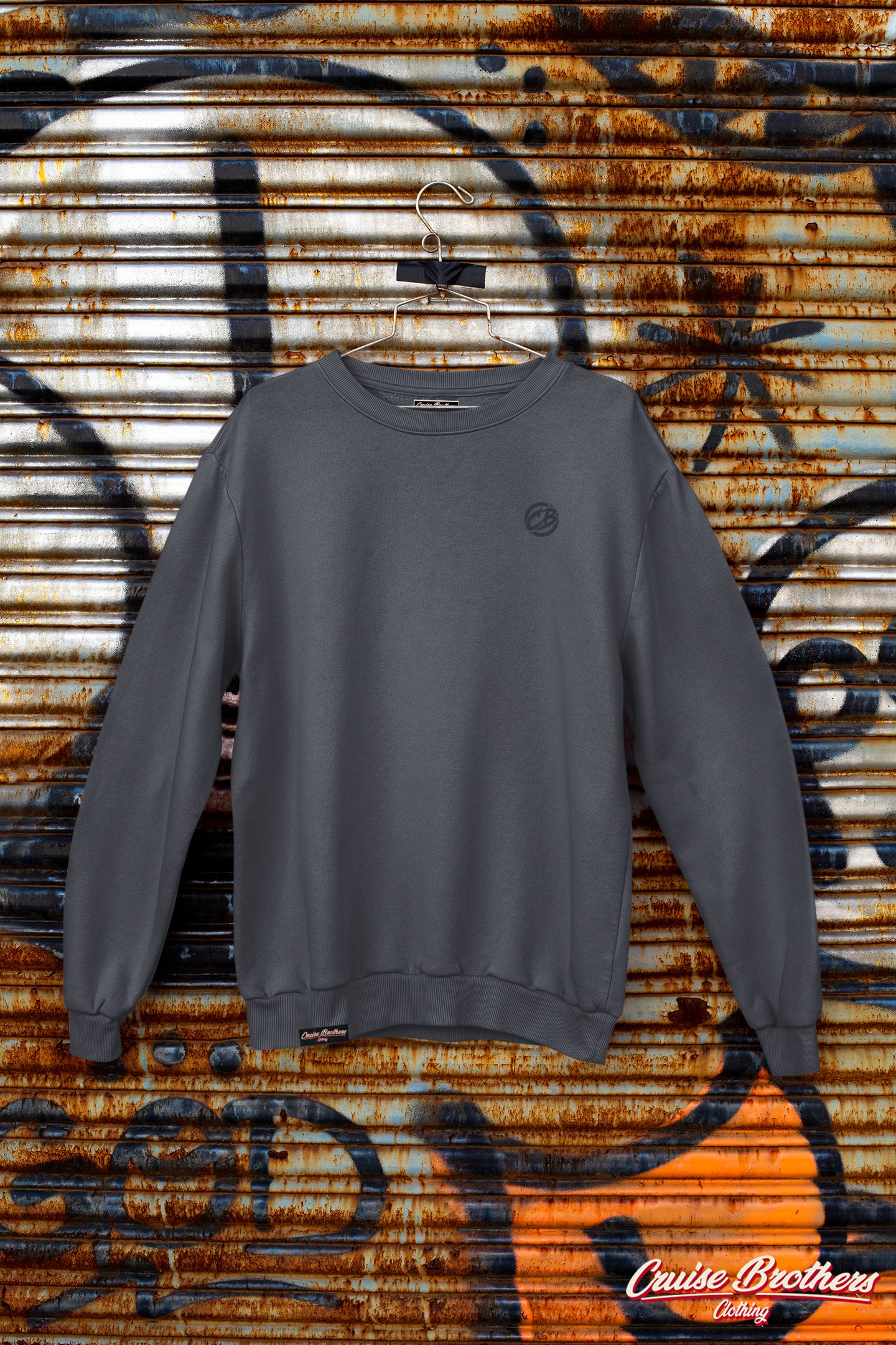 the classic sweat - grey on grey