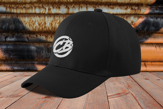 the classic Snapback - curved mit Stick (white)